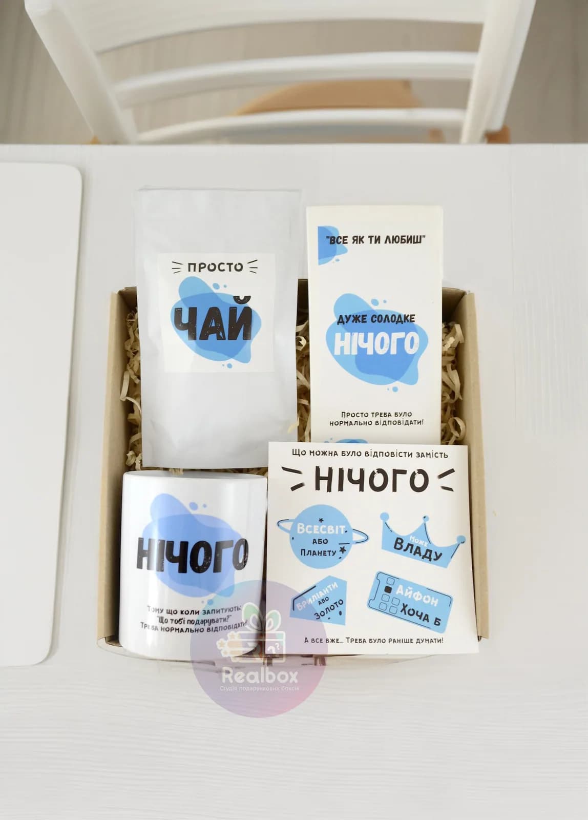 Подарочный бокс «Нічого» Blue (Lite) — 2