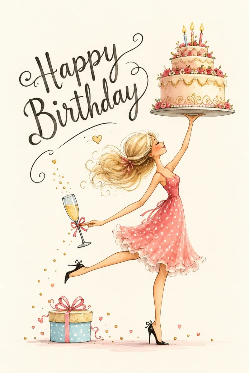 Happy Birthday (Lady)