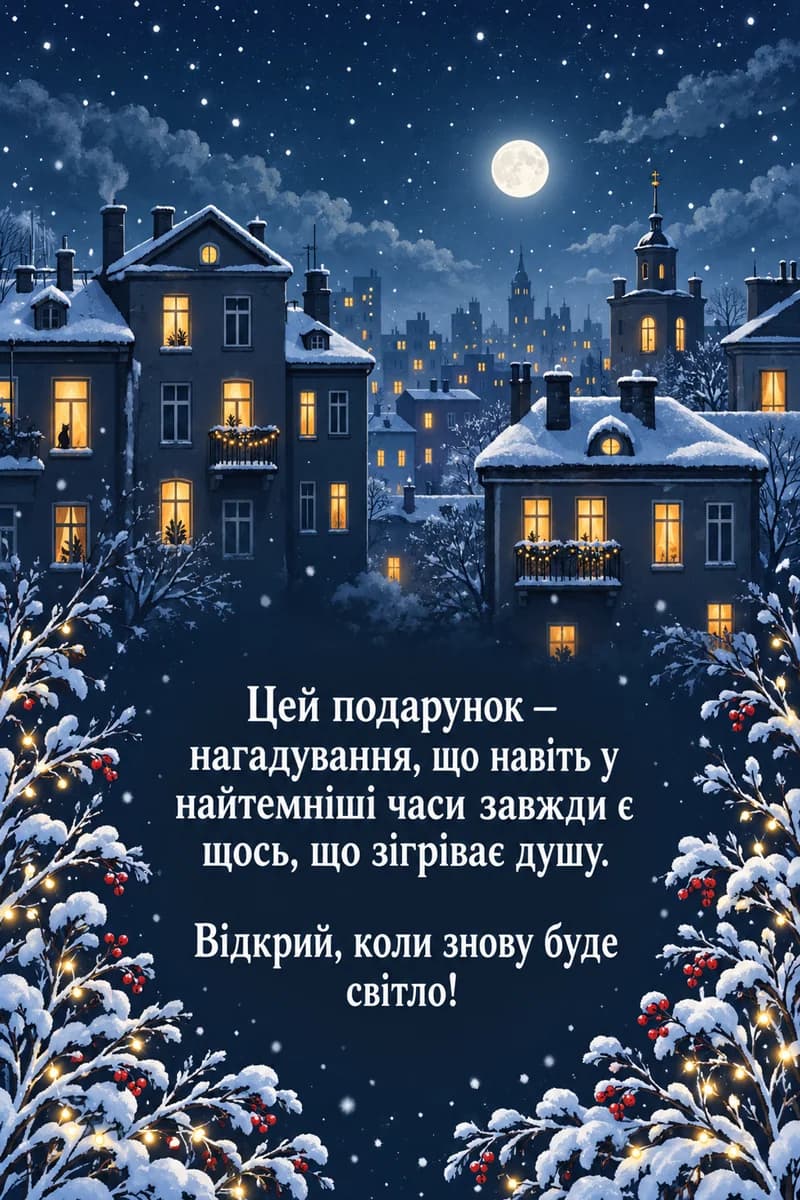 Відкрий, коли знову буде світло — 1