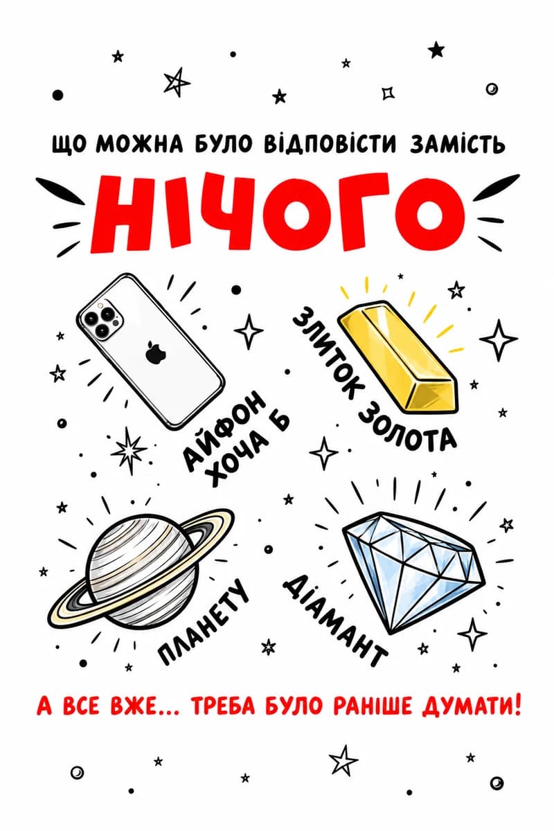"Нічого" (Червоний стиль) — 1