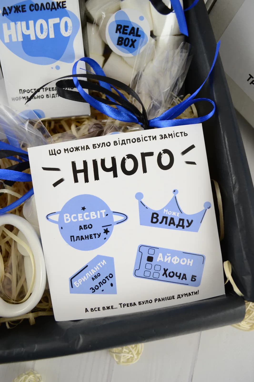 Подарочный бокс «Нічого» (Blue) — 5