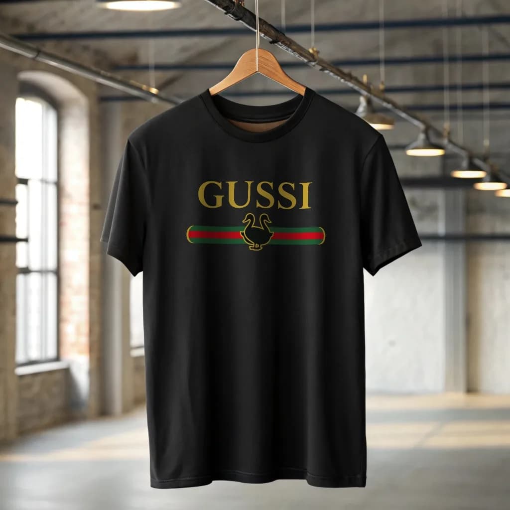 Мужская футболка "GUSSI" — 2