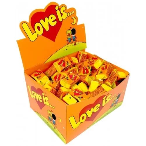 Блок жевательных резинок "Love is..." — 4