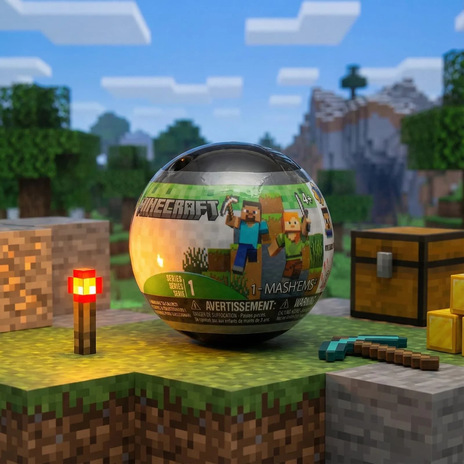 Minecraft - Іграшка-сюрприз Mash'ems (Оригінал) — 1