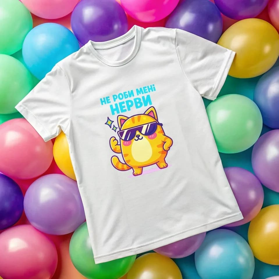 Жіноча футболка "Не роби мені нерви" — 2
