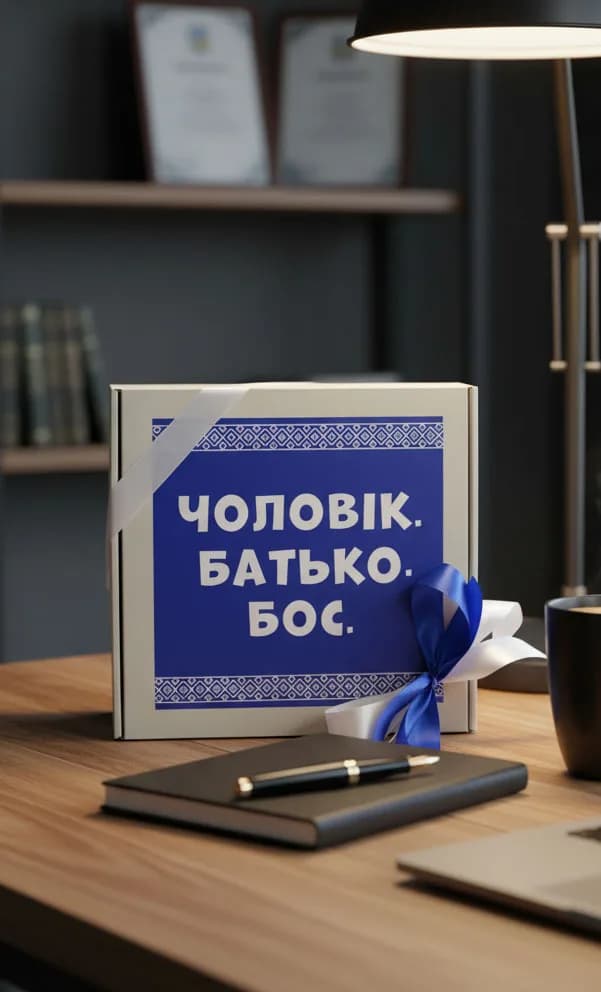 Коробка "Чоловік, батько, бос" — 1