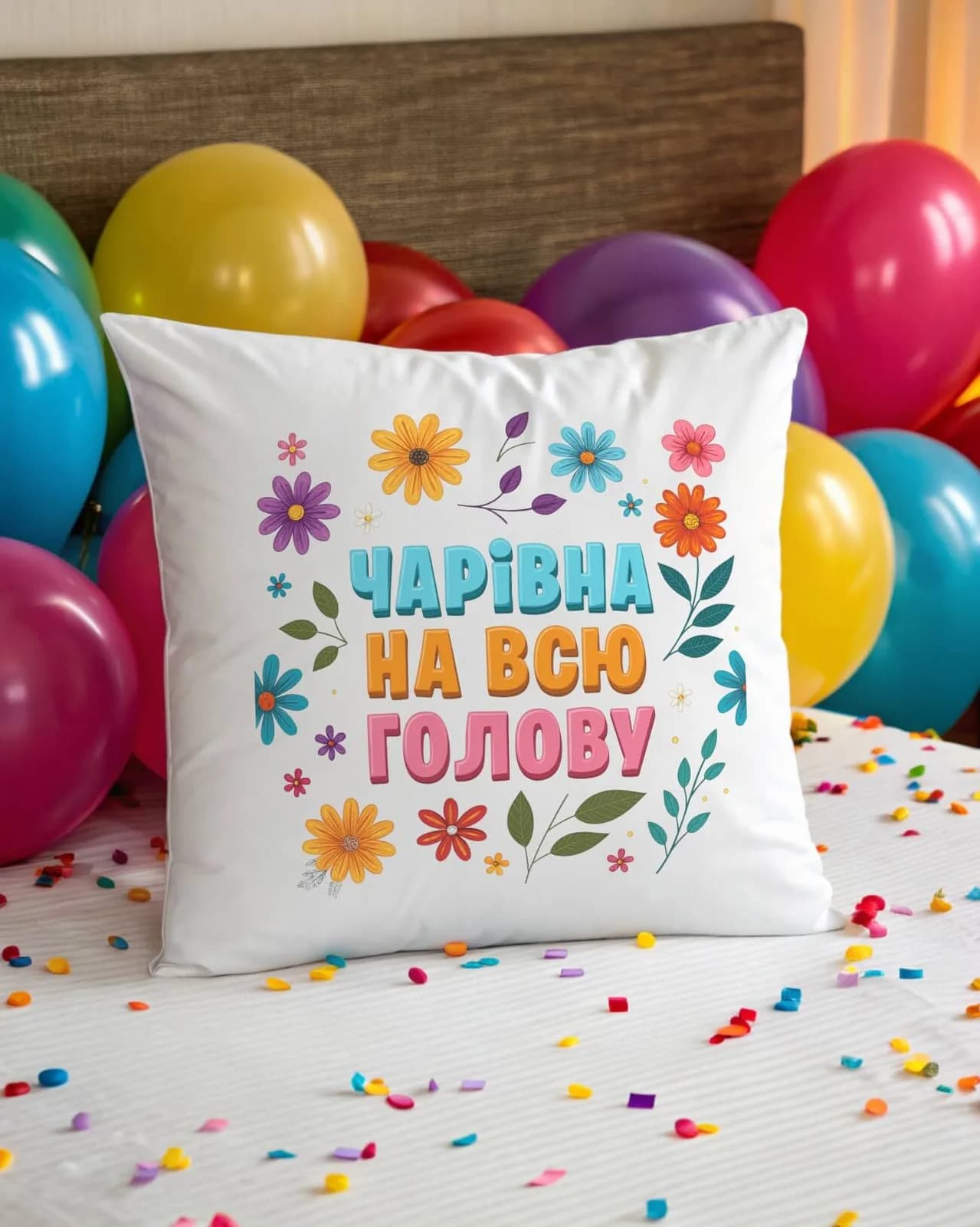 Подушка "Чарівна на всю голову" — 1