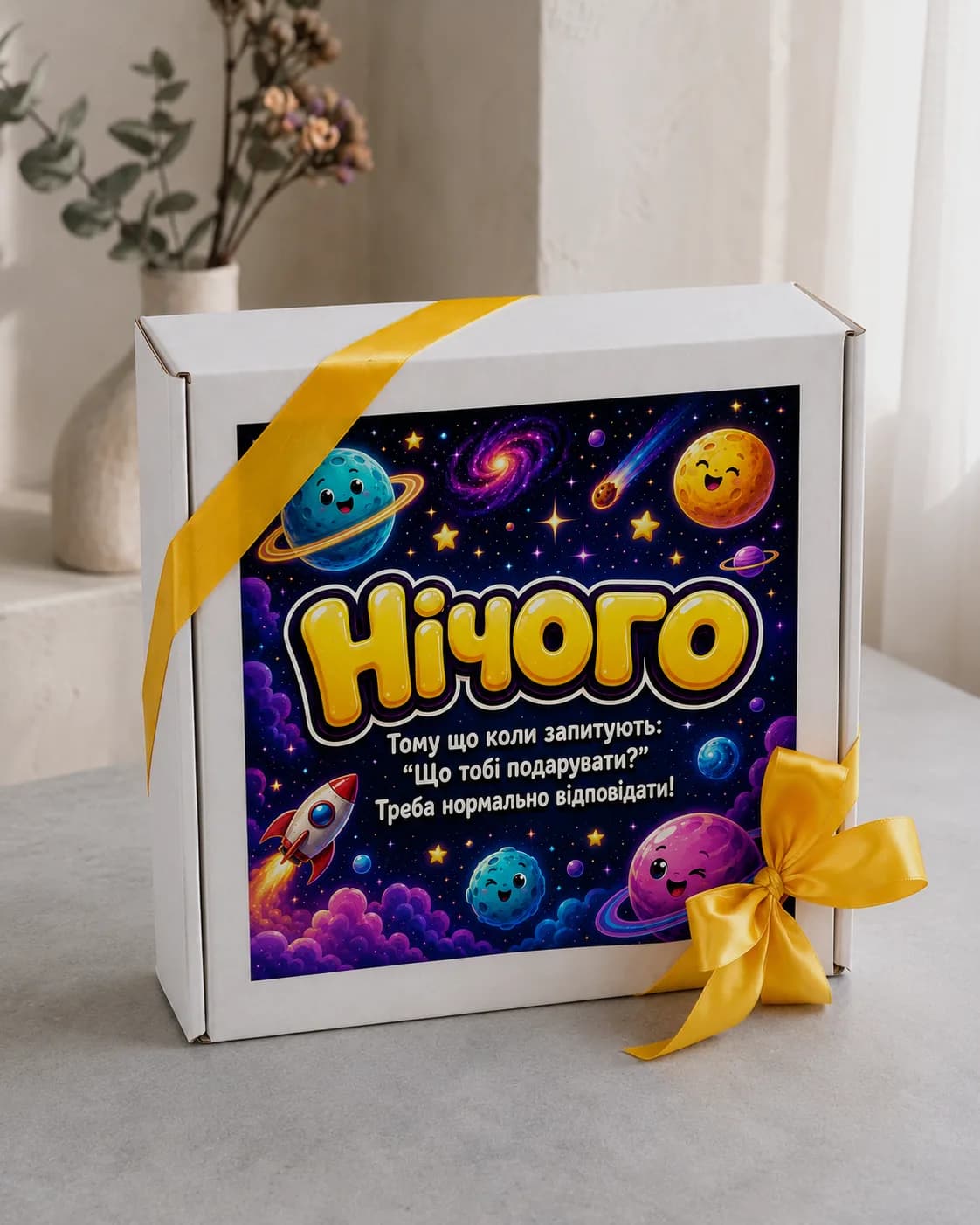 Подарочный бокс «Нічого» — Веселий космос — 5