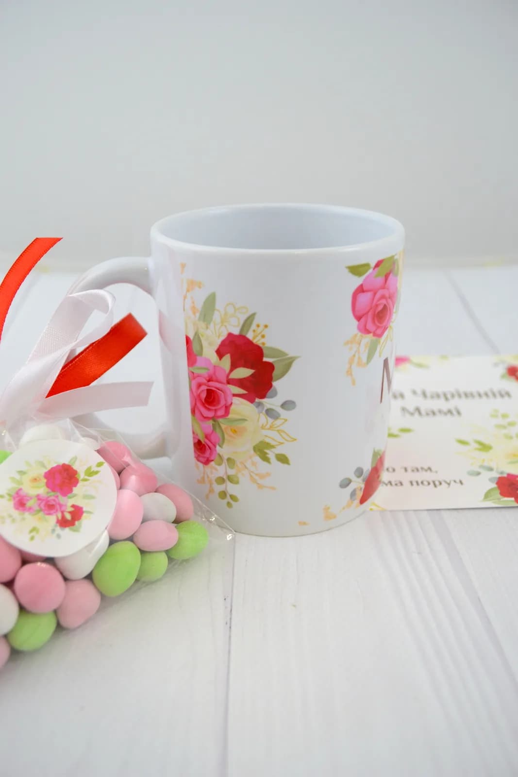 Подарочный бокс «Для Мами» (красный микс) — 5