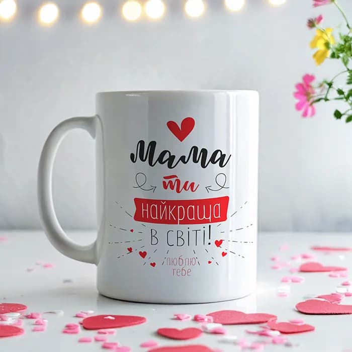 Чашка "Мама, ти найкраща в світі" — 1