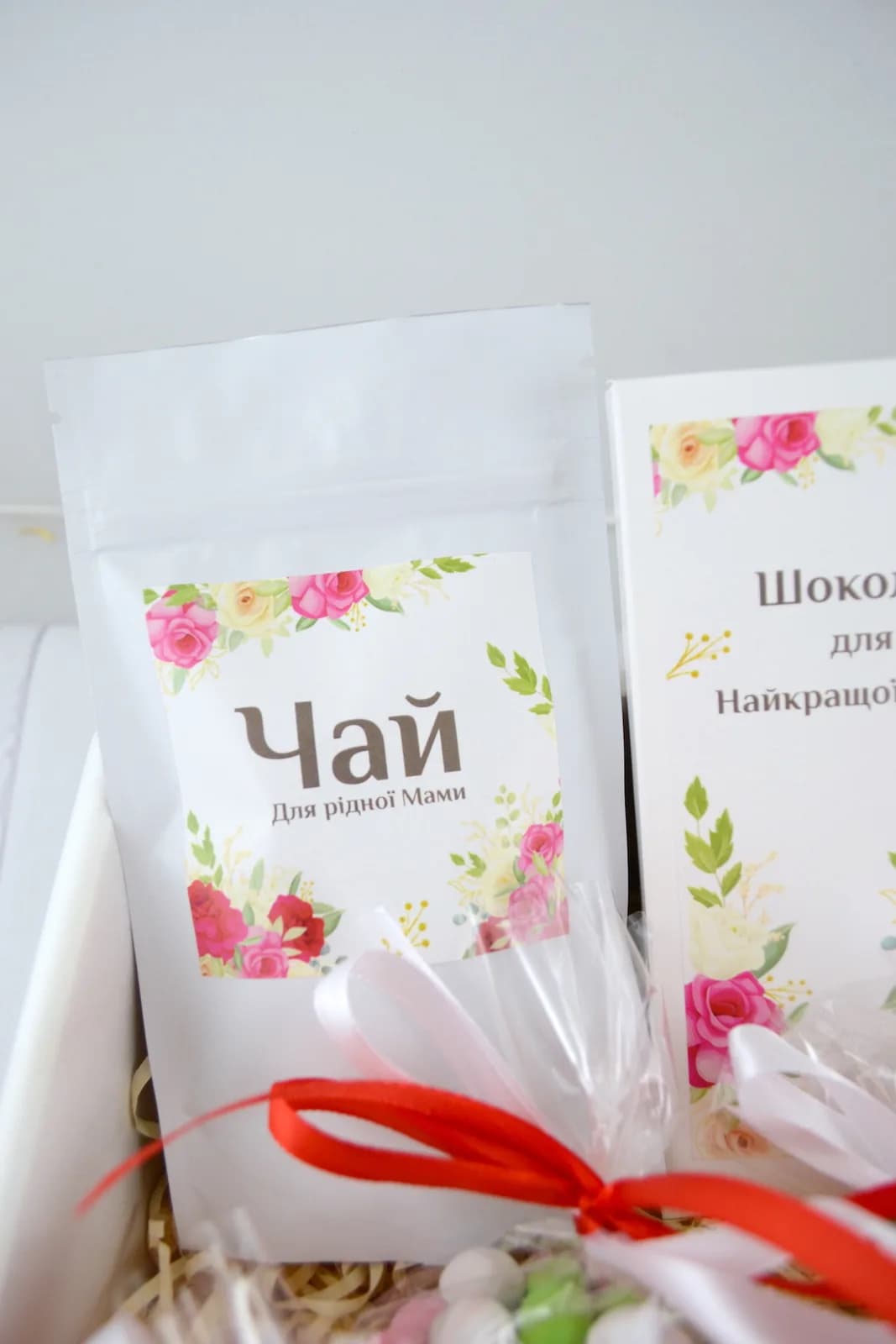Подарочный бокс «Для Мами» (красный микс) — 6