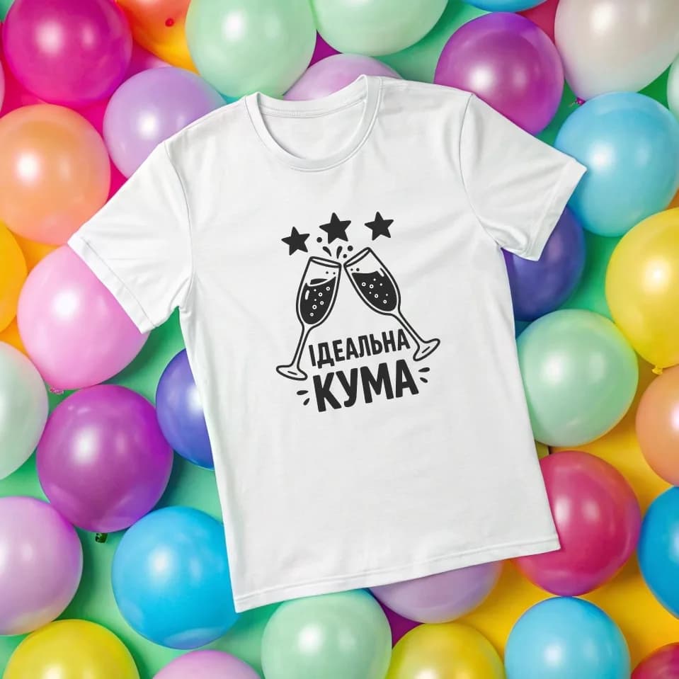 Жіноча футболка "Ідеальна кума" — 2