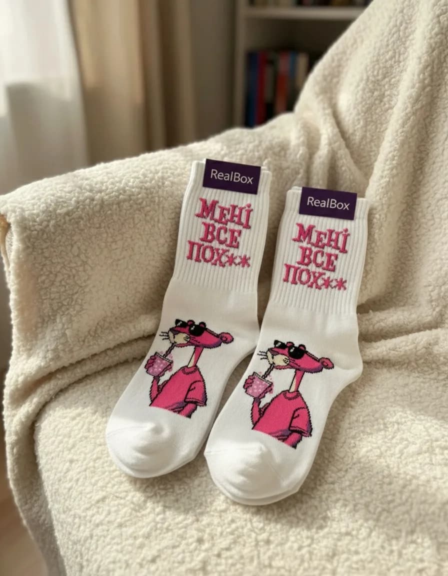 Носки "Мені все ***"