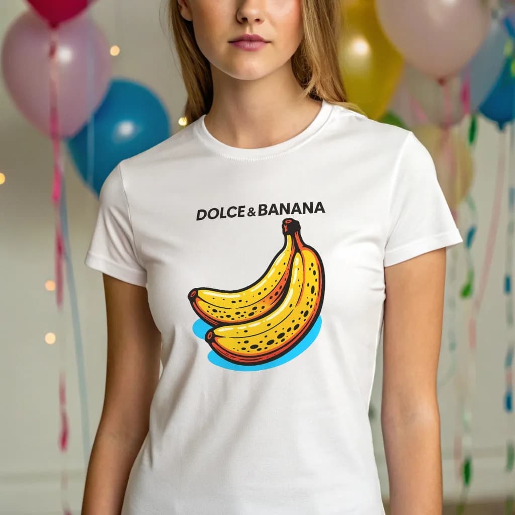 Женская футболка "Dolce Banana"