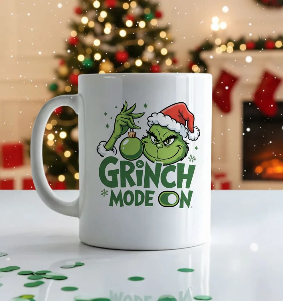 Чашка "Grinch Mode"