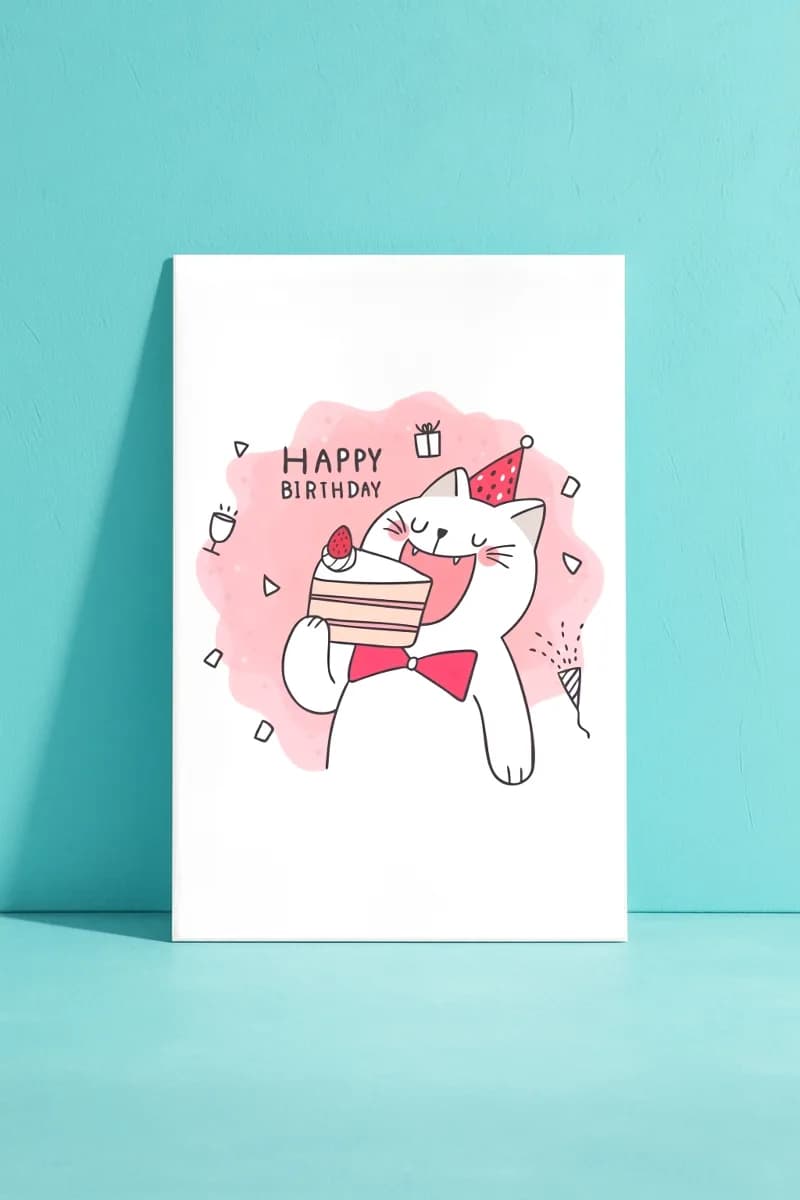 Happy Birthday (Cat)