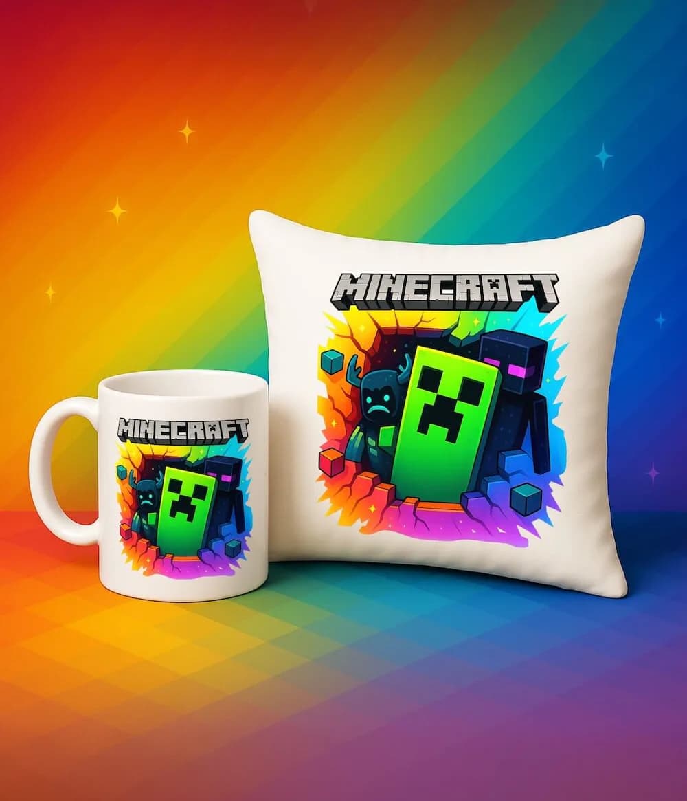 Подарочный набор "Minecraft Creeper"