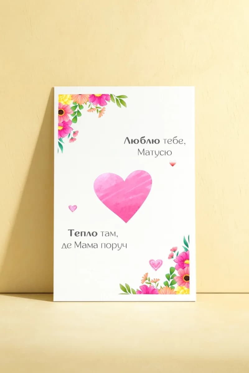 Тепло там, де Мама поруч...