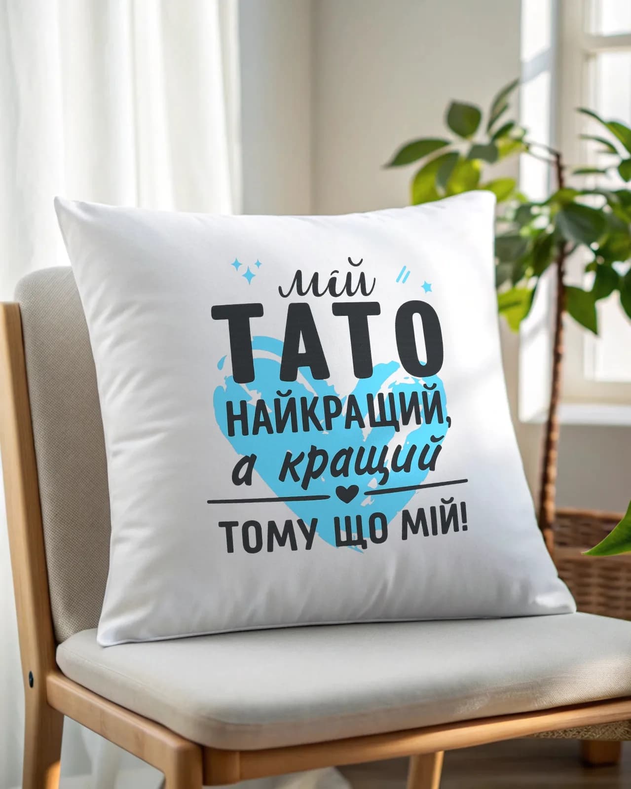 Подушка "Мій тато найкращий"