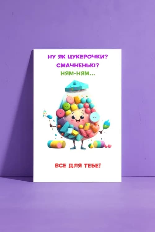 Ну як цукерочки?