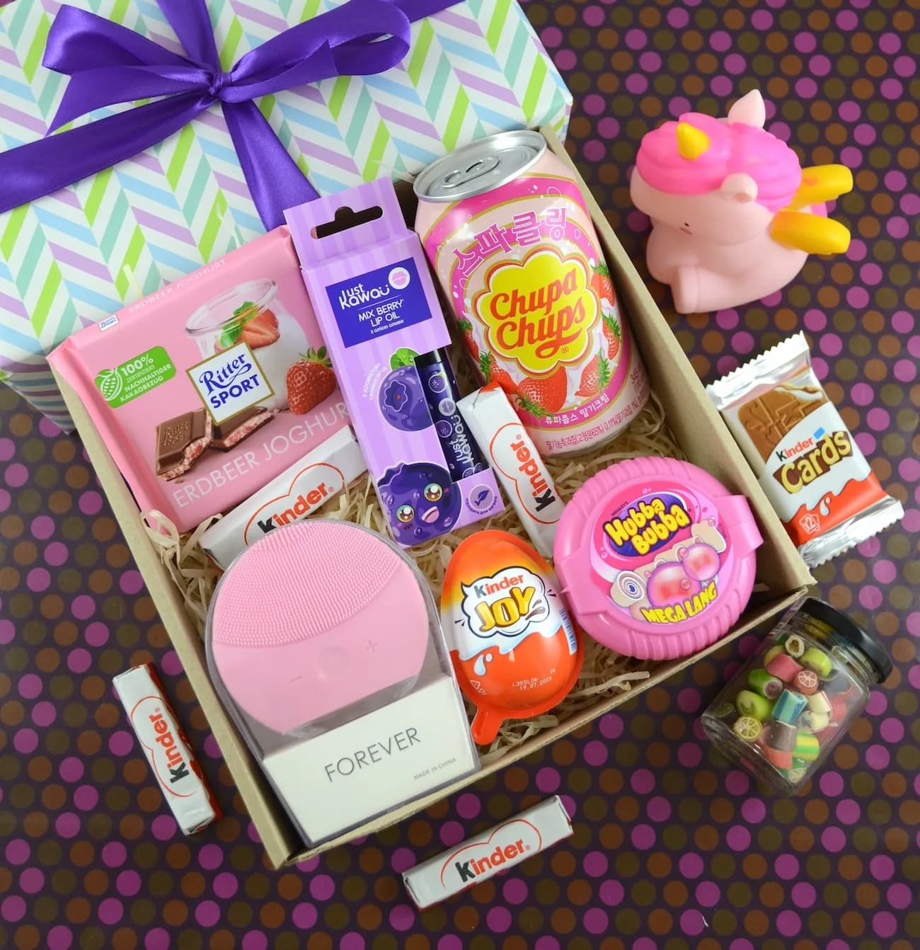Подарочный бокс «Рожевий Мікс»