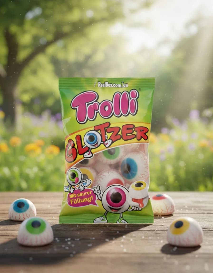 Желейные глаза Trolli